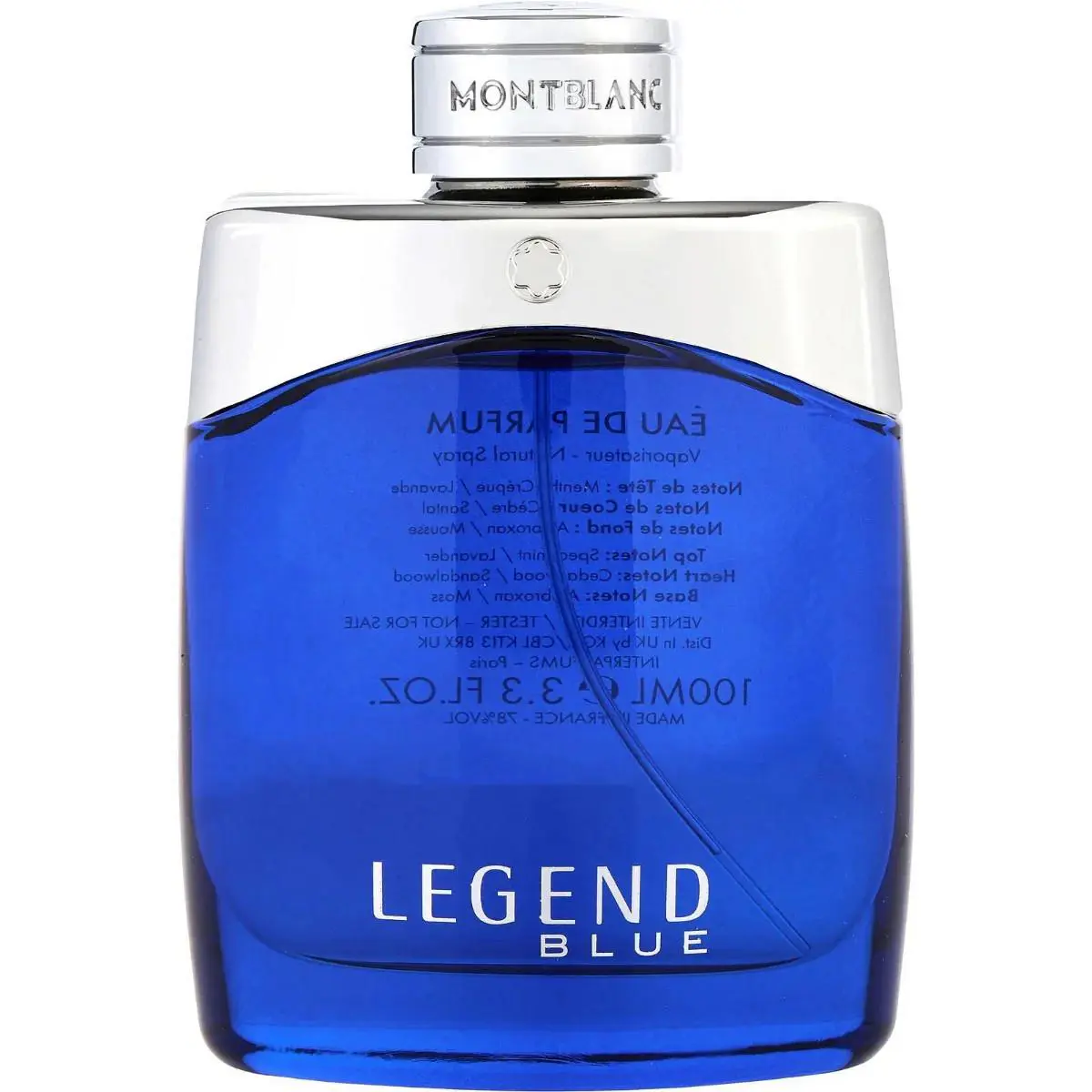 Mont Blanc Blue by Montblanc Cologne For Men Edp 3.3 / 3.4 oz Tester