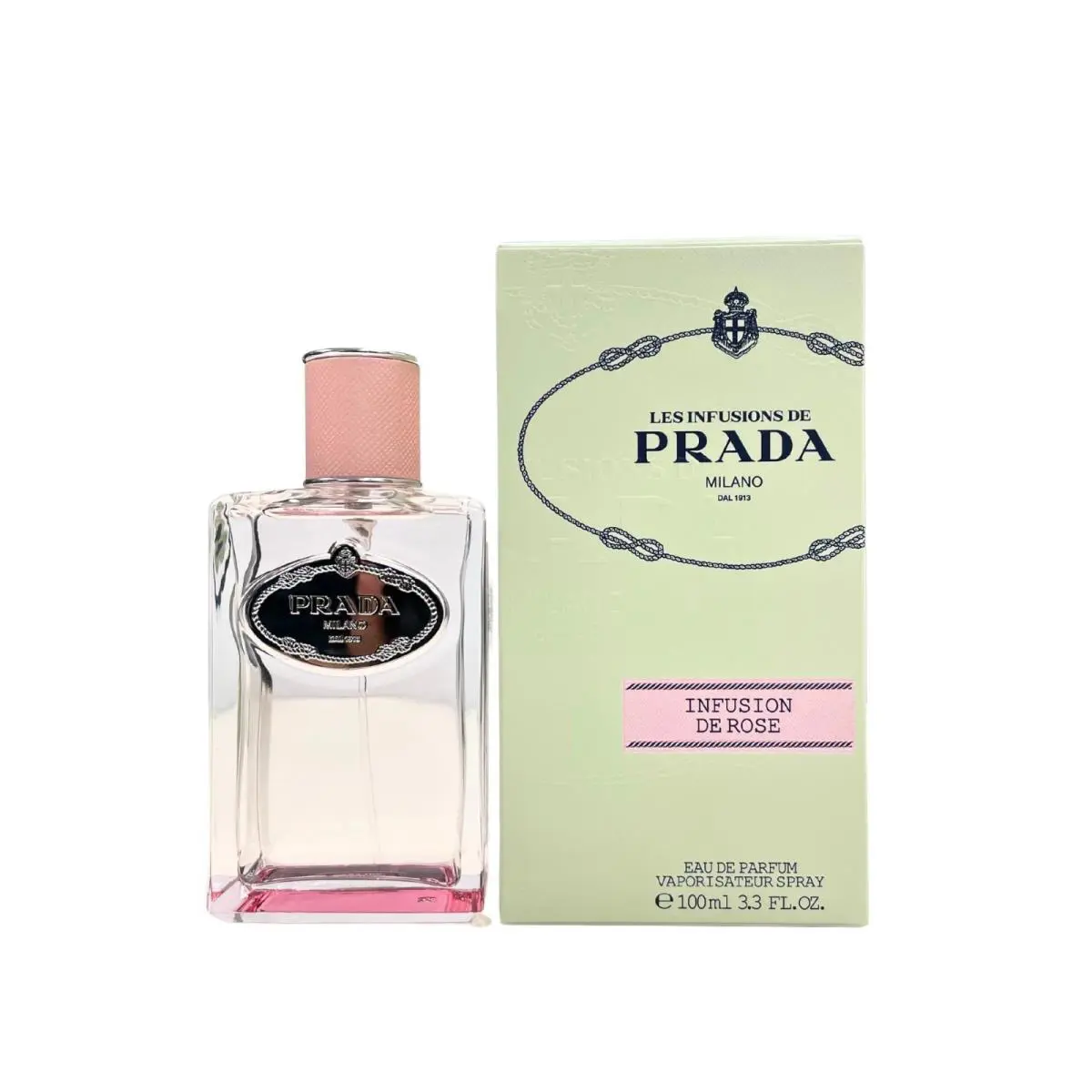 Women Les Infusions De Rose by Prada 3.3 / 3.4 Oz- 100ml Edp Spray /