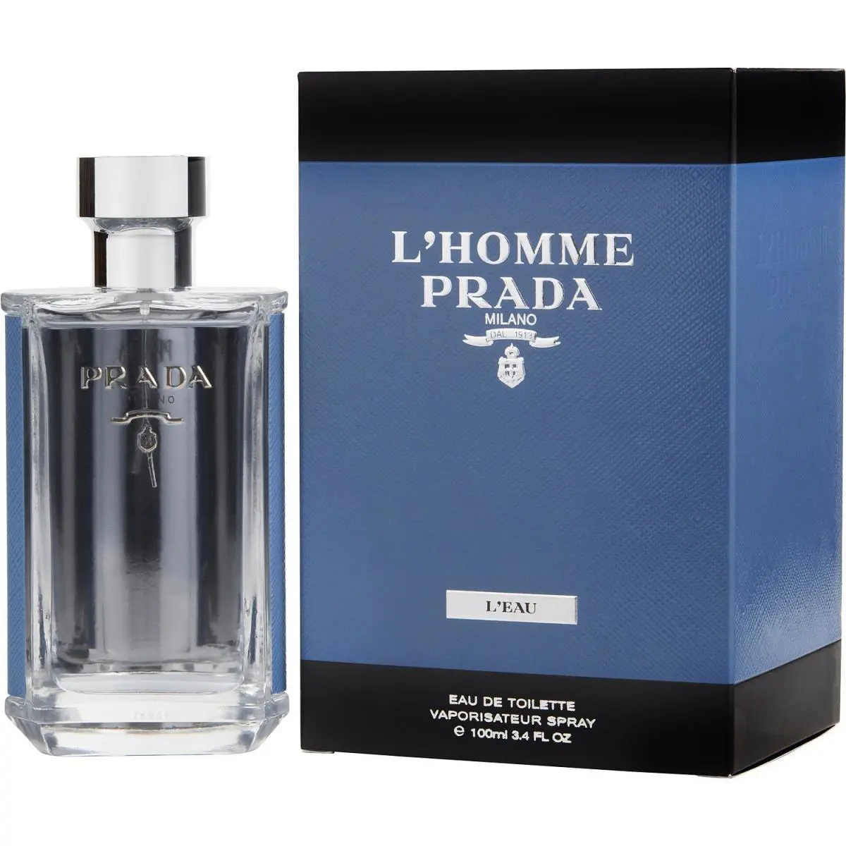 Prada L`homme L`eau 3.4 oz Edt Cologne For Men