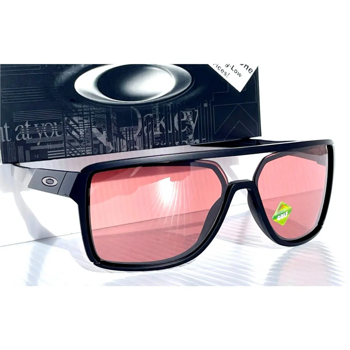 Castel Matte Black Frame with Prizm Golf Lens Sunglass 9147-08 by Oakley