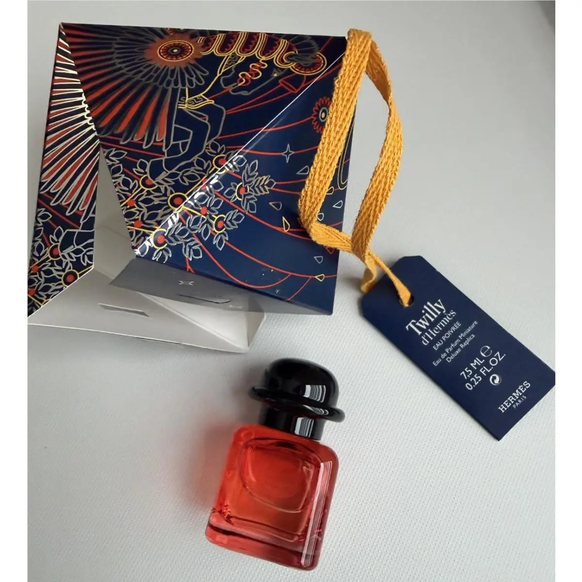 Twilly D`hermes Eau Poivree Edp Splash Mini 7.5 ml Ornament Rare