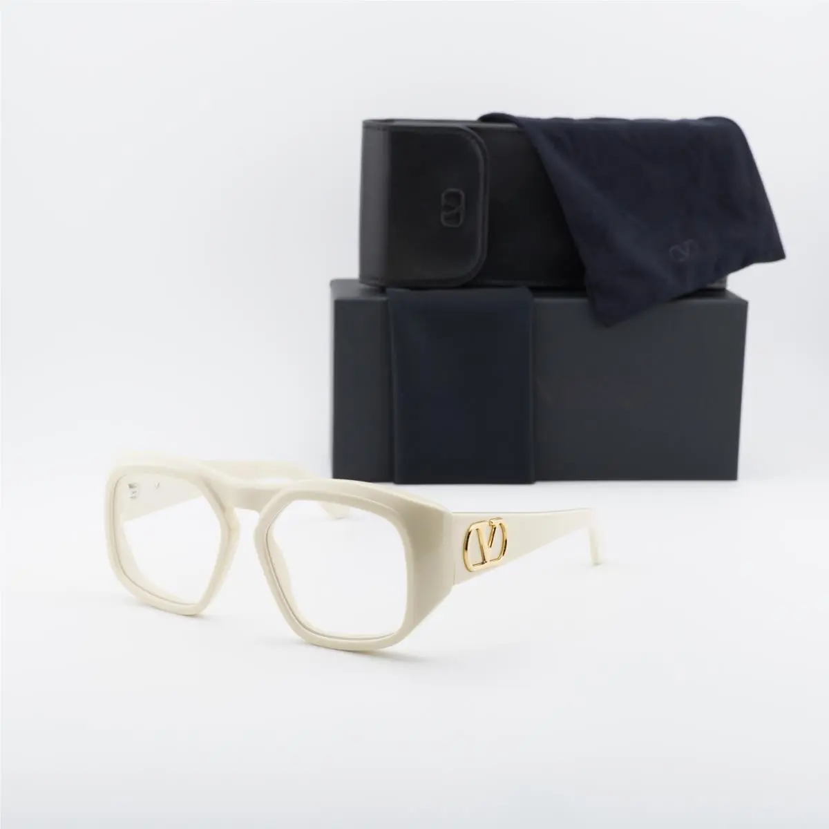 Valentino VLX-179C White/gold 55mm Eyeglasses