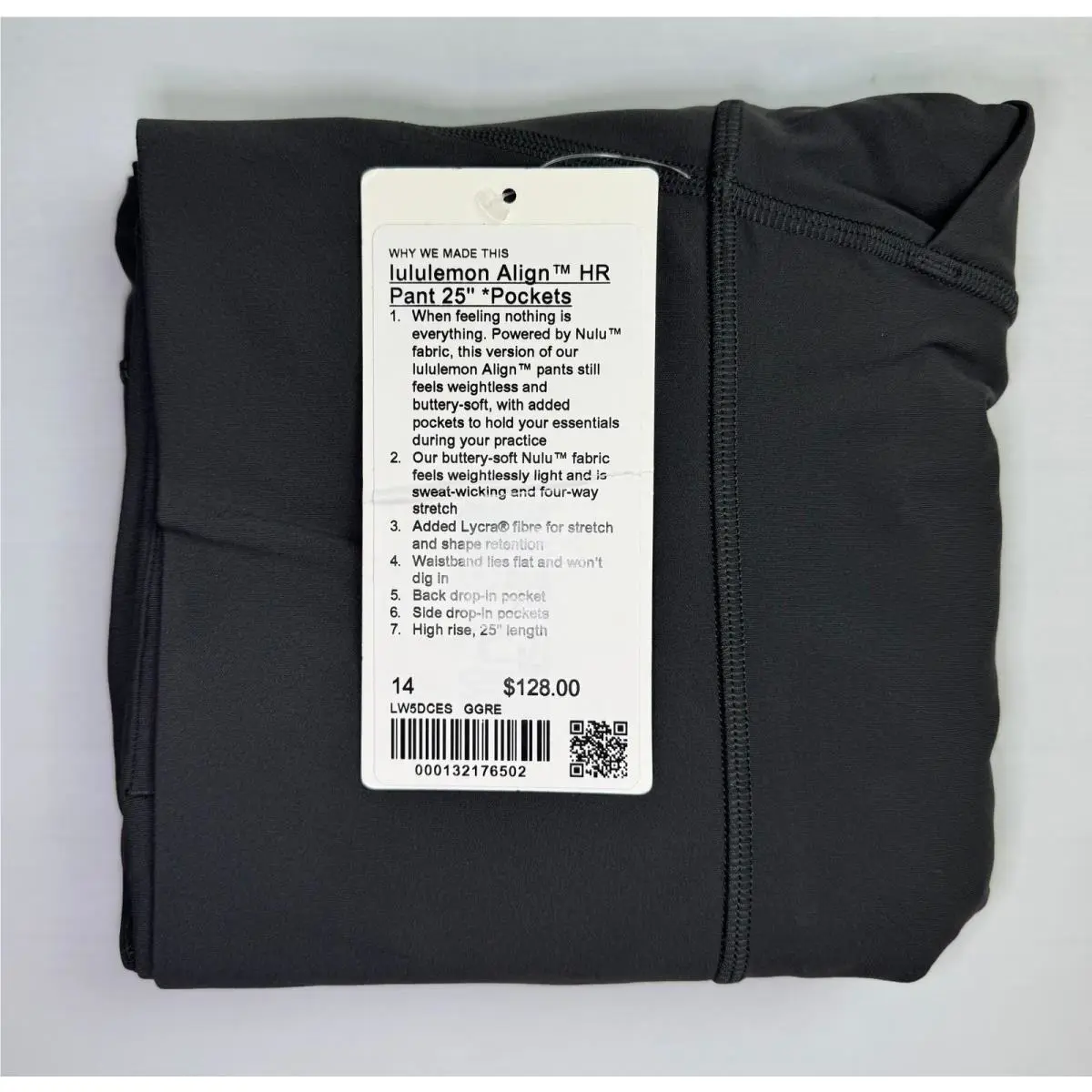 Lululemon clothing - Graphite Grey 4
