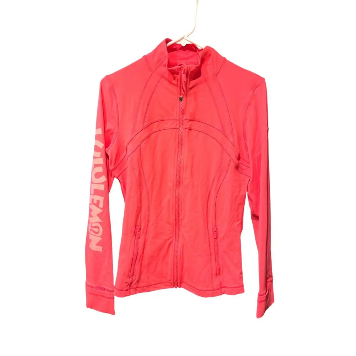 Disney X Lululemon Define Jacket Nulu Lip Gloss Pink Womens Athletic Wear
