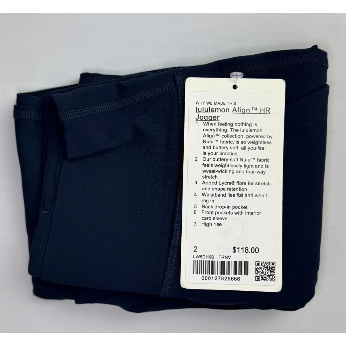 Lululemon clothing - True Navy, asst 2