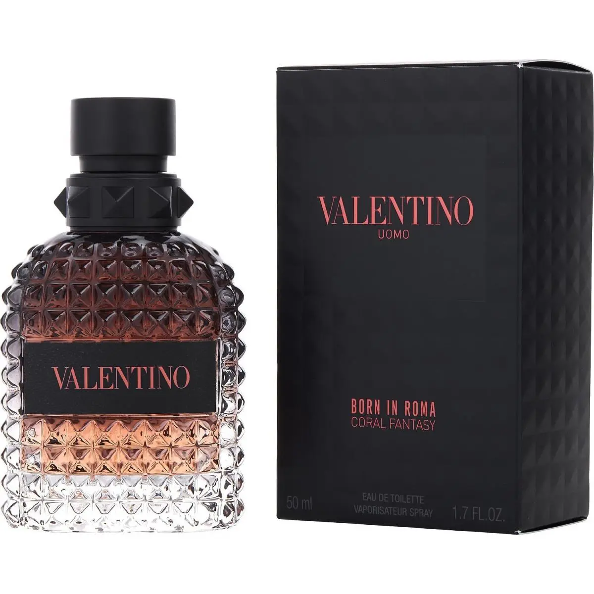 Valentino Uomo Born In Roma Coral Fantasy Edt Spray For Men 1.7 oz / 50 ml