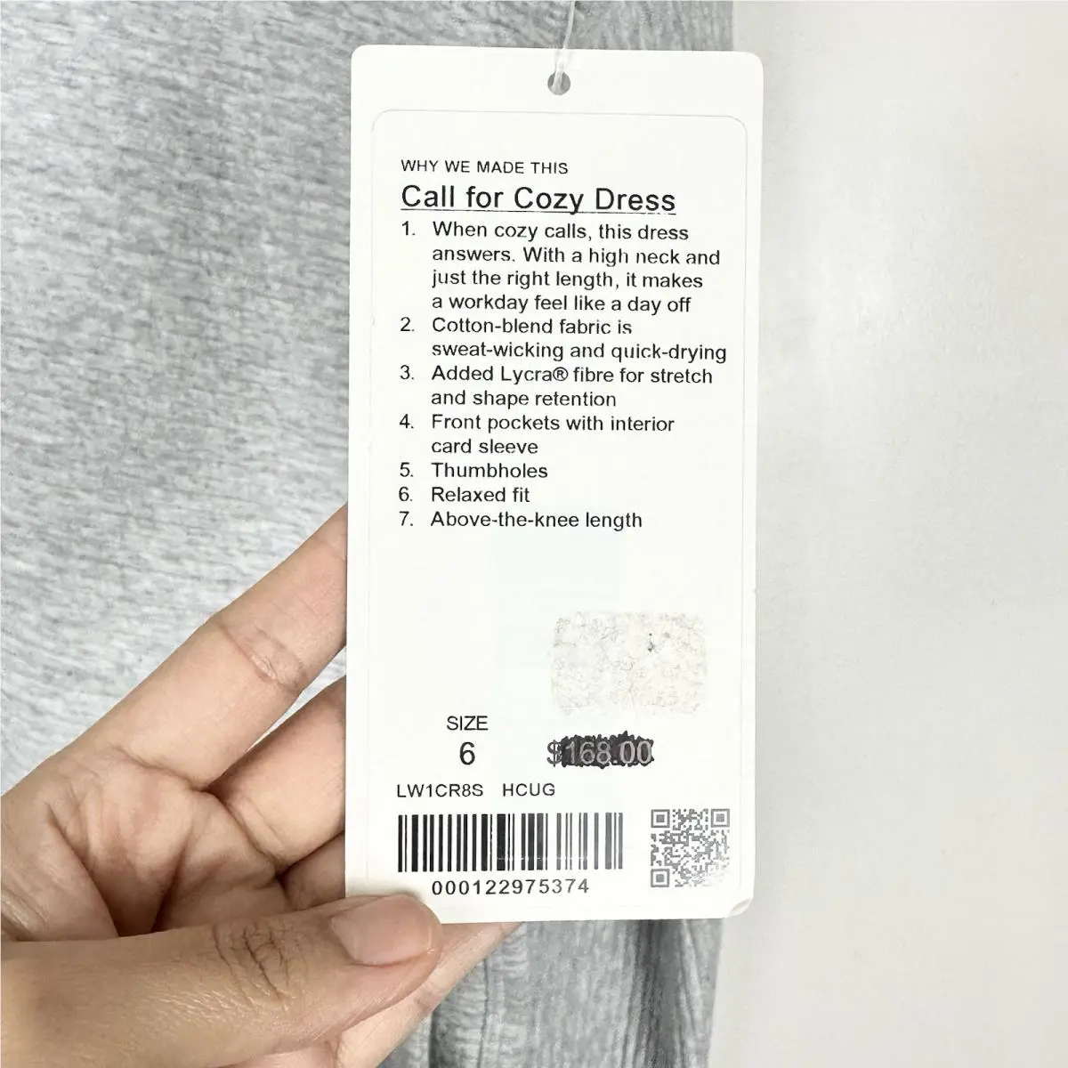 Lululemon clothing - Gray 3
