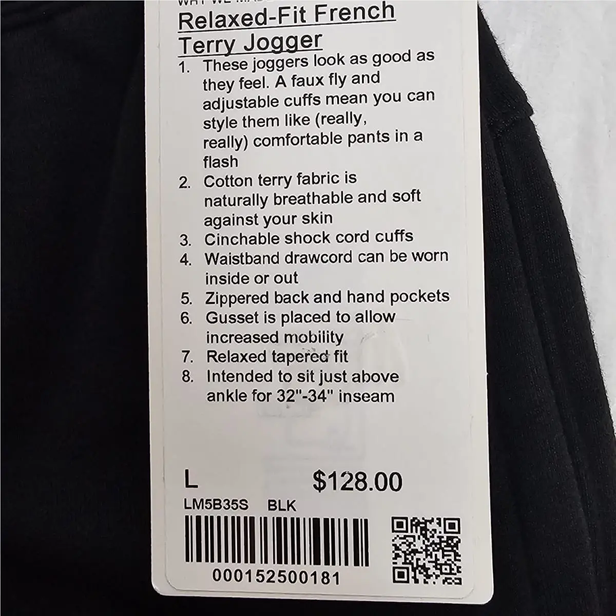 Lululemon clothing - Black 2