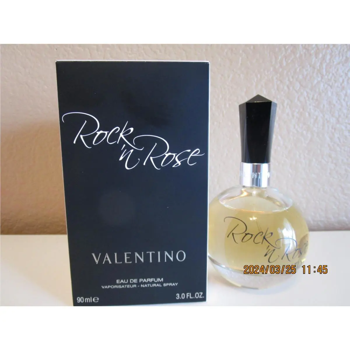 Rock N Rose BY Valentino 3.0 oz 90 ml Edp Spray NO Cello