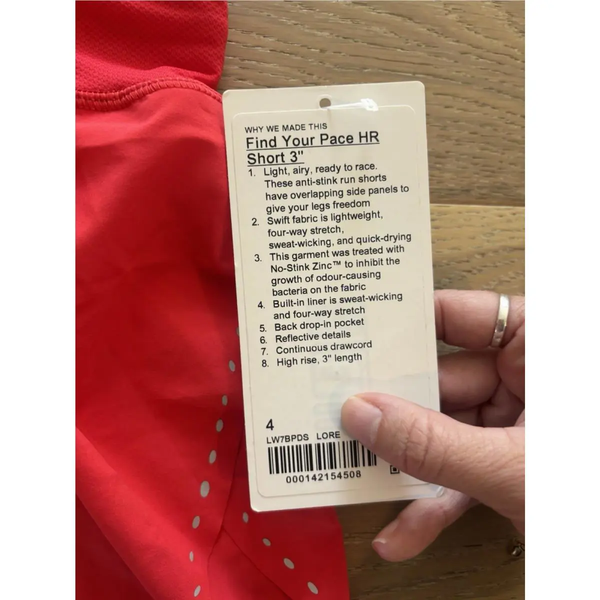 Lululemon clothing - Love red 1