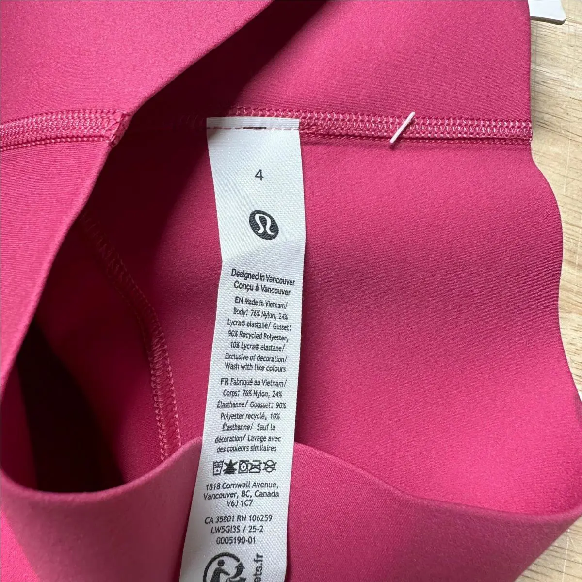 Lululemon clothing - Pink 3