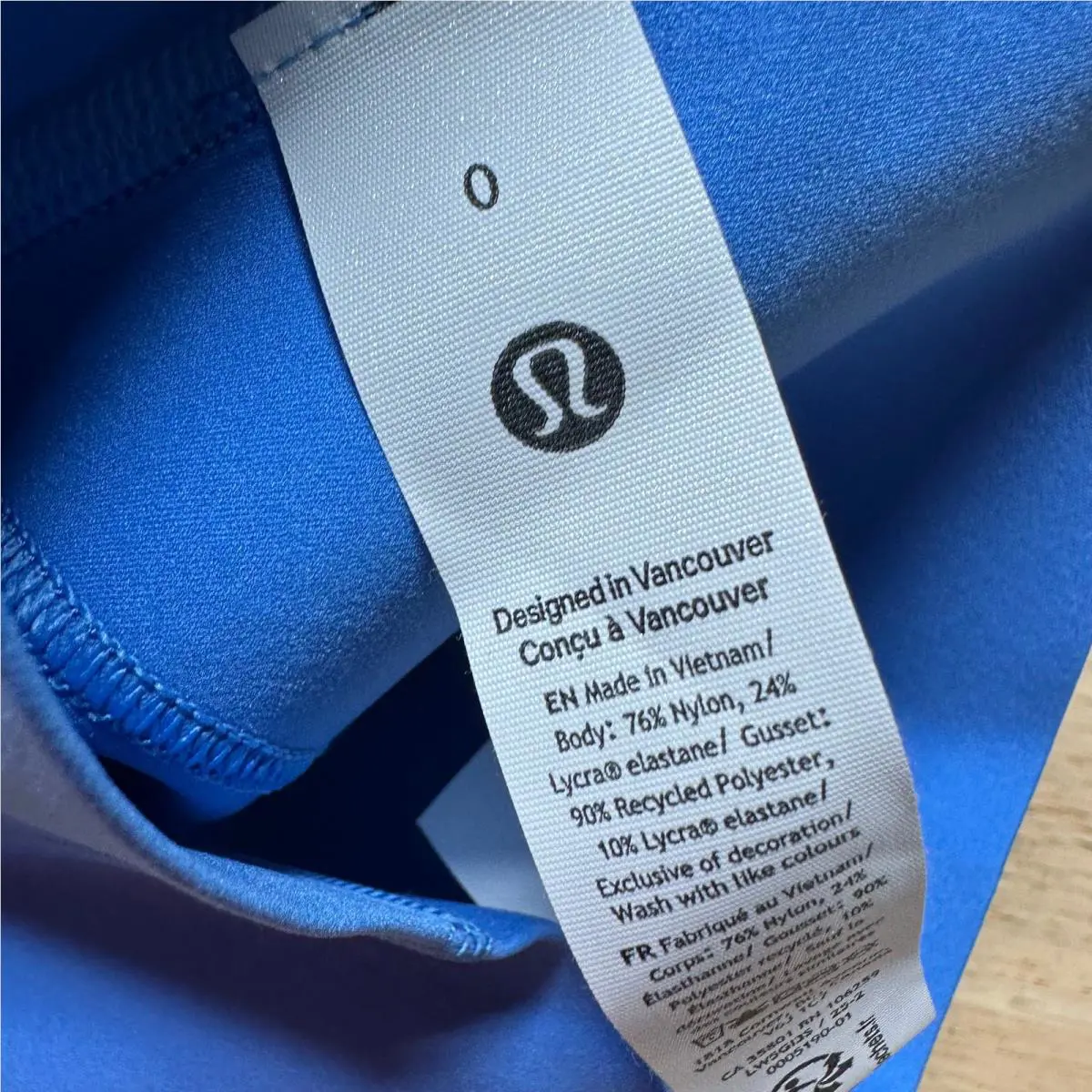 Lululemon clothing - Blue 3
