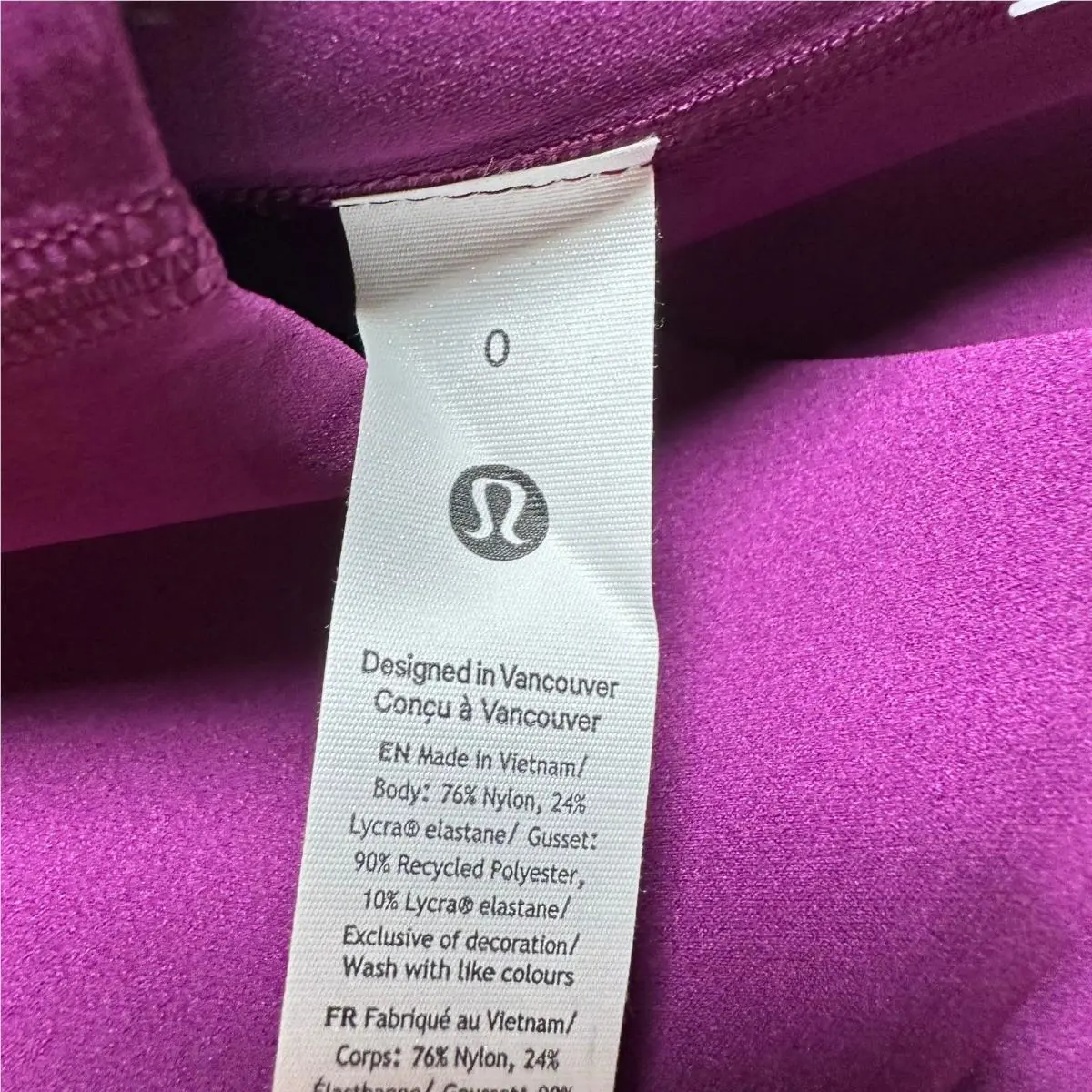 Lululemon clothing - Purple 3
