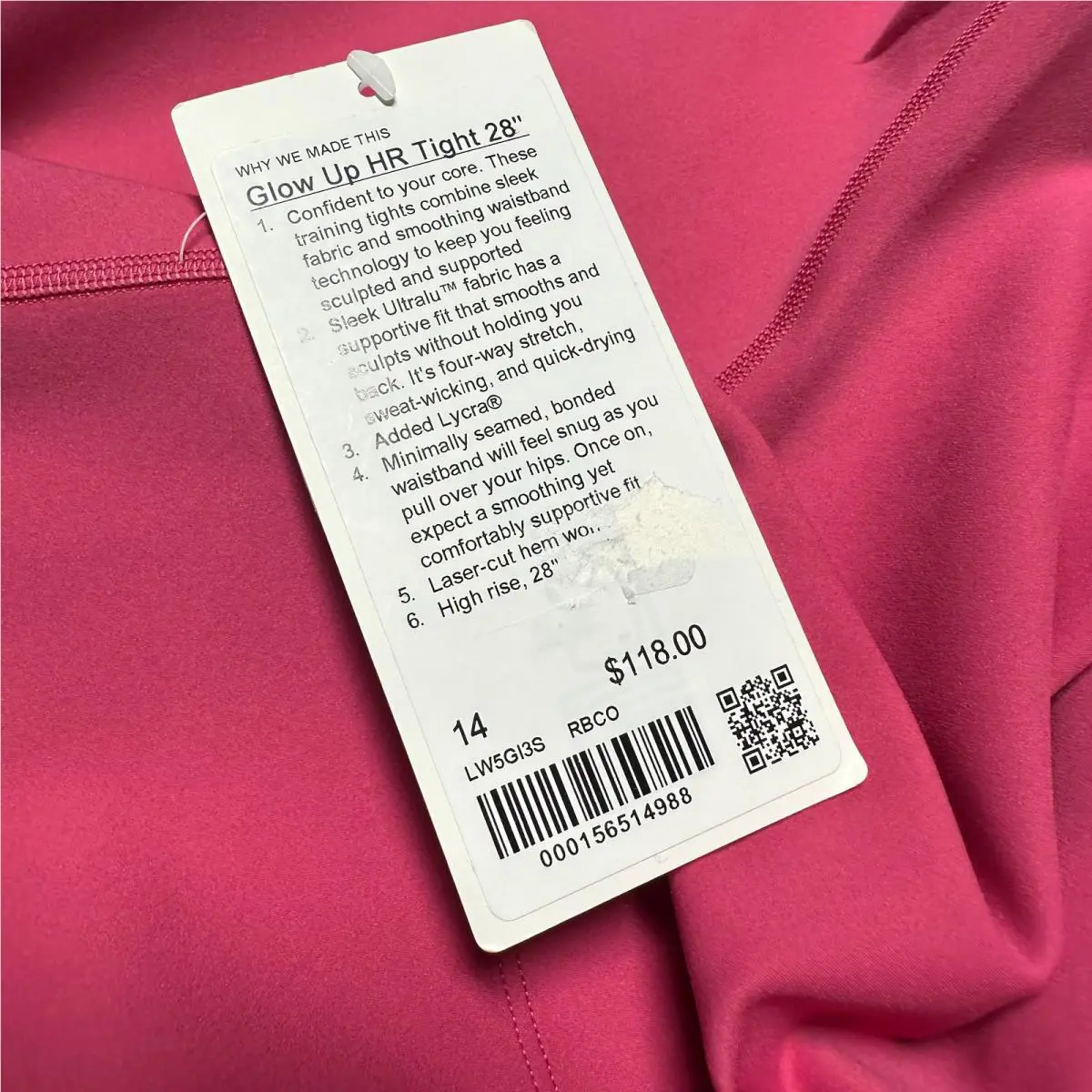Lululemon clothing - Pink 5