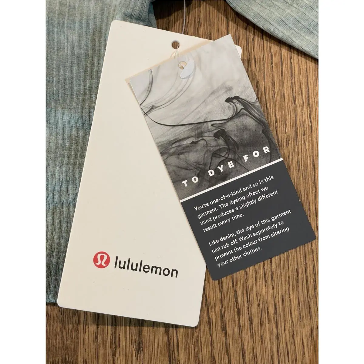 Lululemon clothing - Tidewater Teal 1