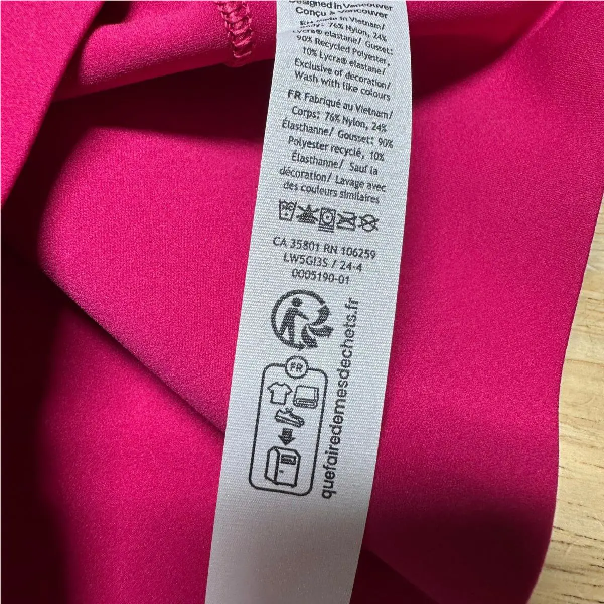Lululemon clothing - Pink 5