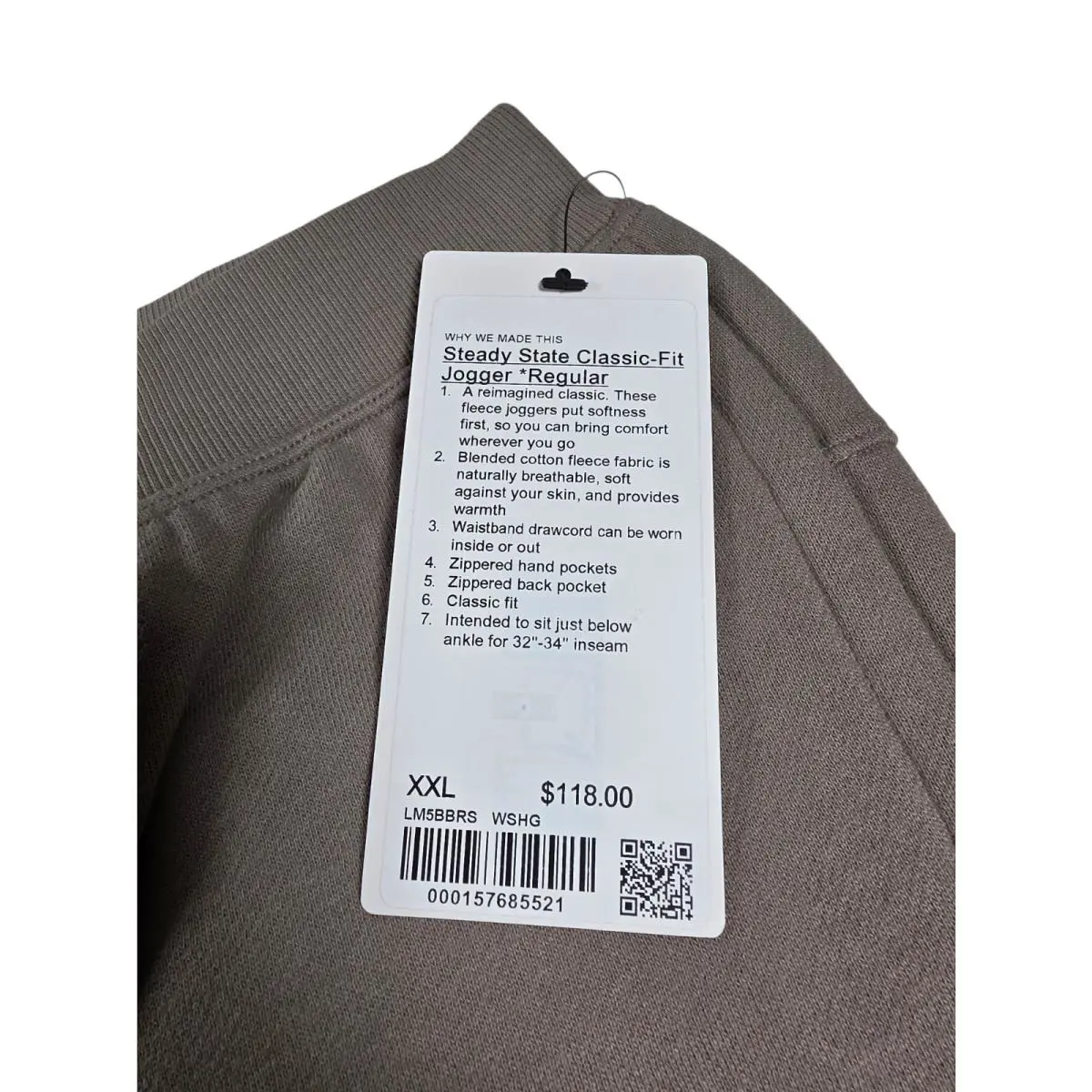 Lululemon clothing - lululemon Steady State - Steady State - Gray 2