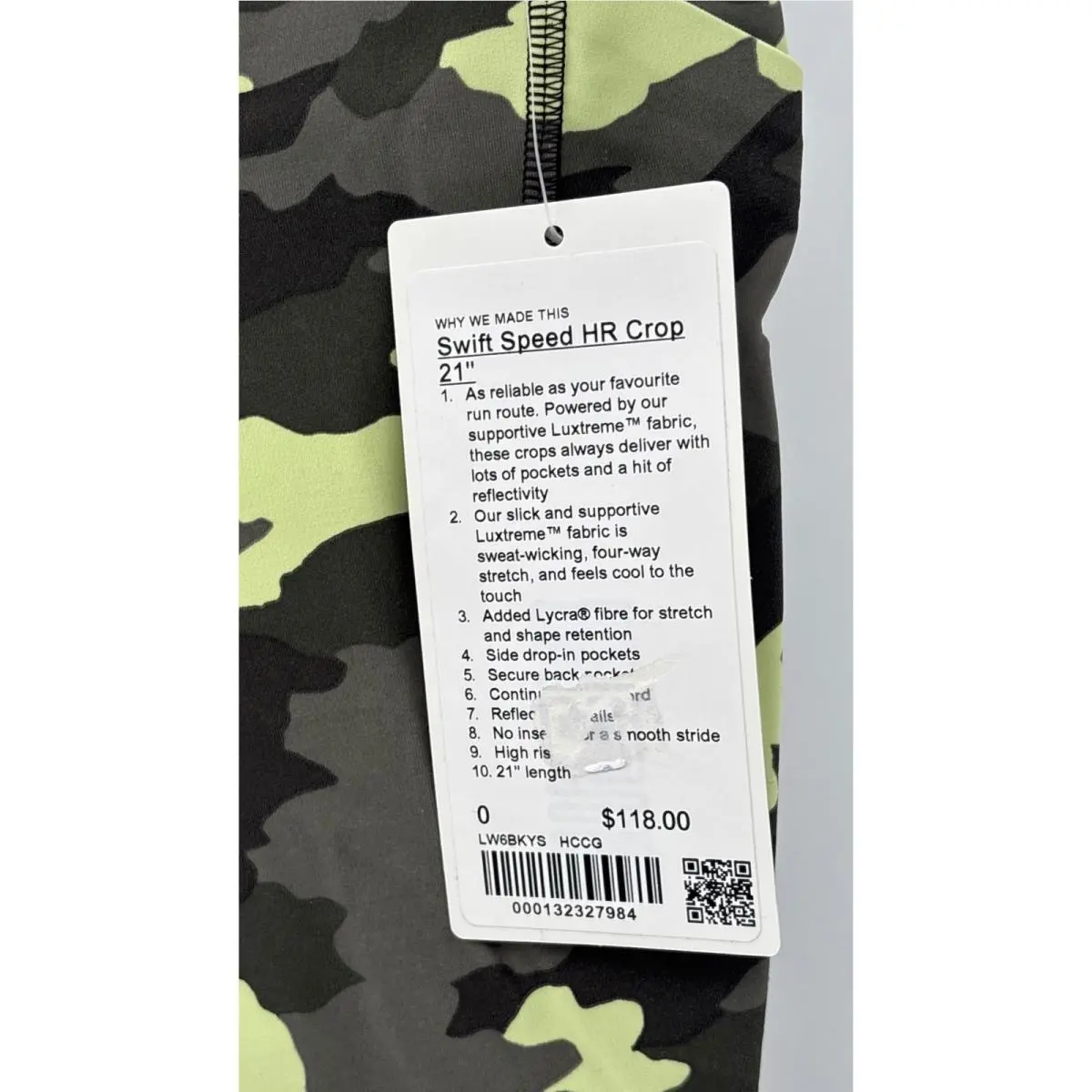 Lululemon clothing - Green 2