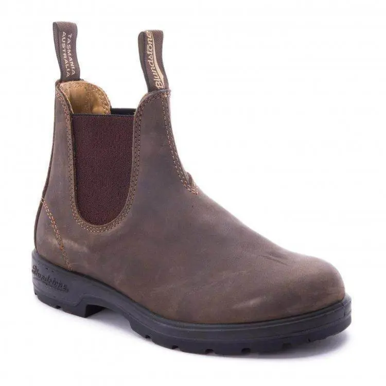 Blundstone shoes - Blundstone Classics #585 Chelsea Boots - Brown, Manufacturer: Rustic Brown 1