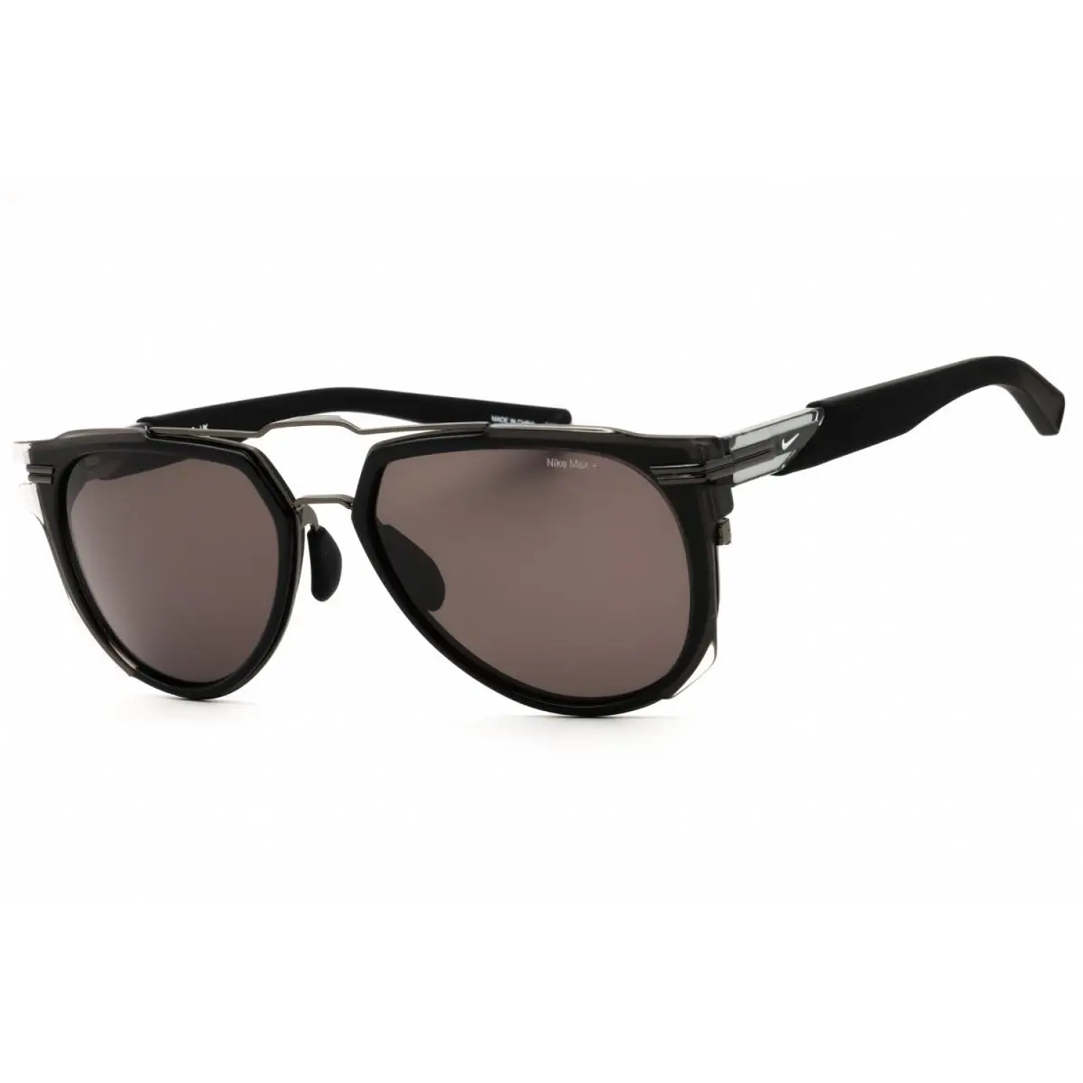 Nike Electric Daze IF1009X 010 Sunglasses Black Frame Gray Lenses 56mm - Frame: Black, Lens: Gray