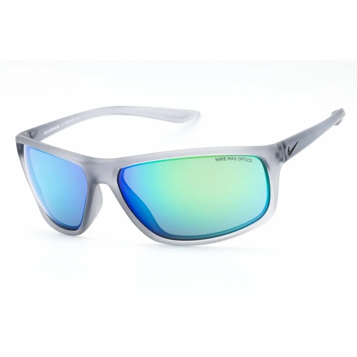 Men`s Sunglasses Matte Wolf Grey Rectangular Frame Adrenaline M EV1113 013 by Nike