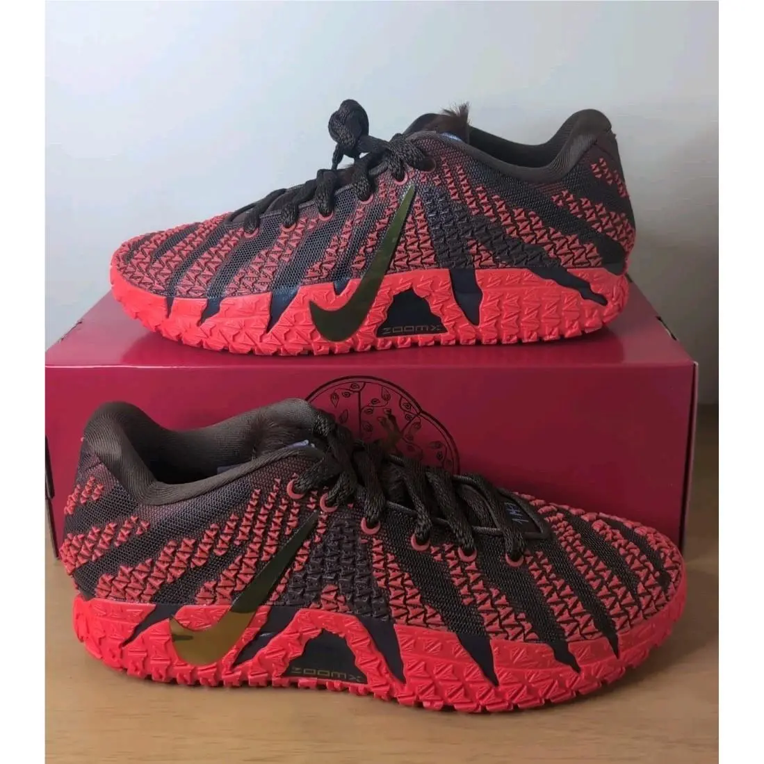 Size 7.5 - Nike Ja 3 Chinese Year of The Horse Cny IB6508-200 No Lid - Brown