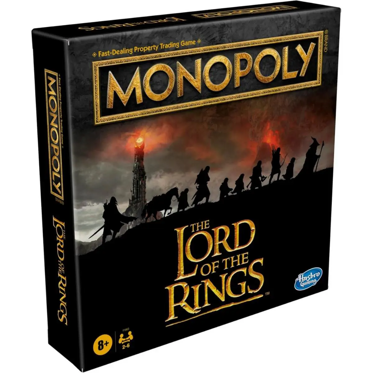 Hasbro Gaming Monopoly The Lord of The Rings Edition Board Game - Middle-earth