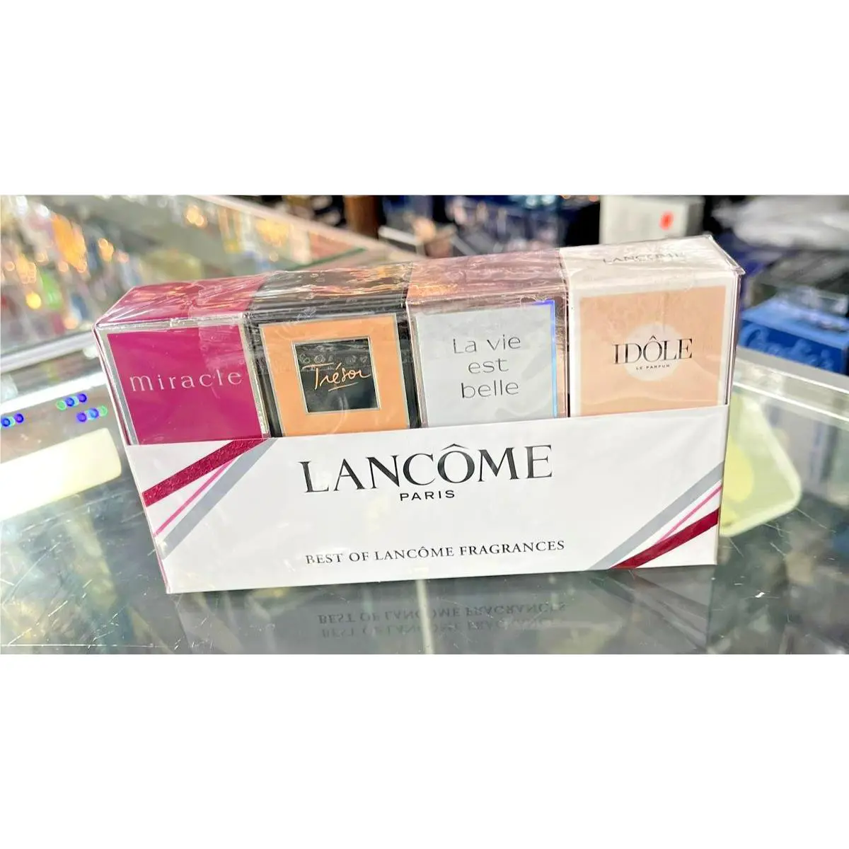 Lancome 4 Pc Idole La Vie Est Belle Tresor Miracle Mini Travel Gift Set 5 ml