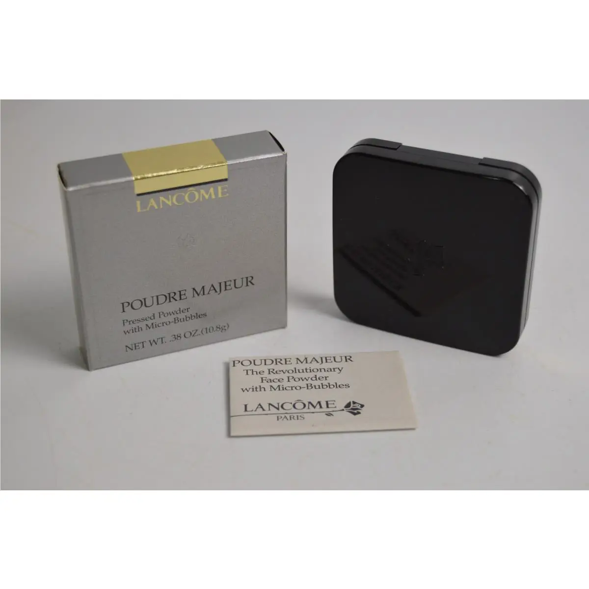 Lancome Poudre Majeur Pressed Powder Matte Beige 10.8G Micro-bubbles
