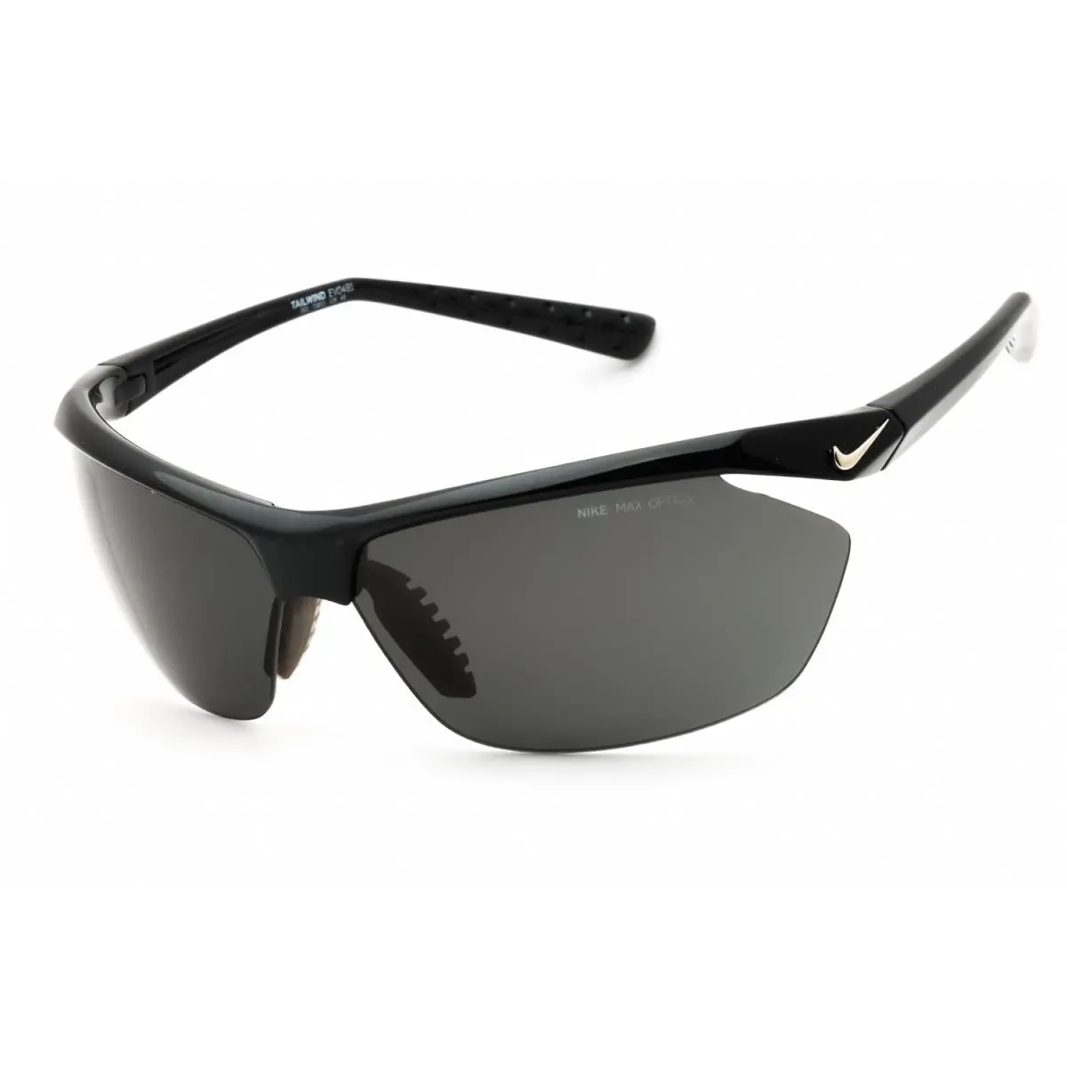 Nike Tailwind MI EV0491 001 Black/grey 72-41-115 Sunglasses - Frame: Black, Lens: Grey, code: 001