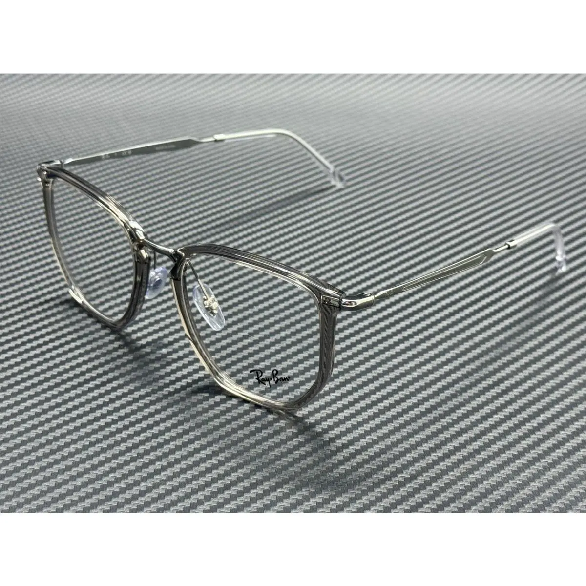 Ray Ban RX4451V 8125 Transparent Grey Unisex 53 mm Eyeglasses