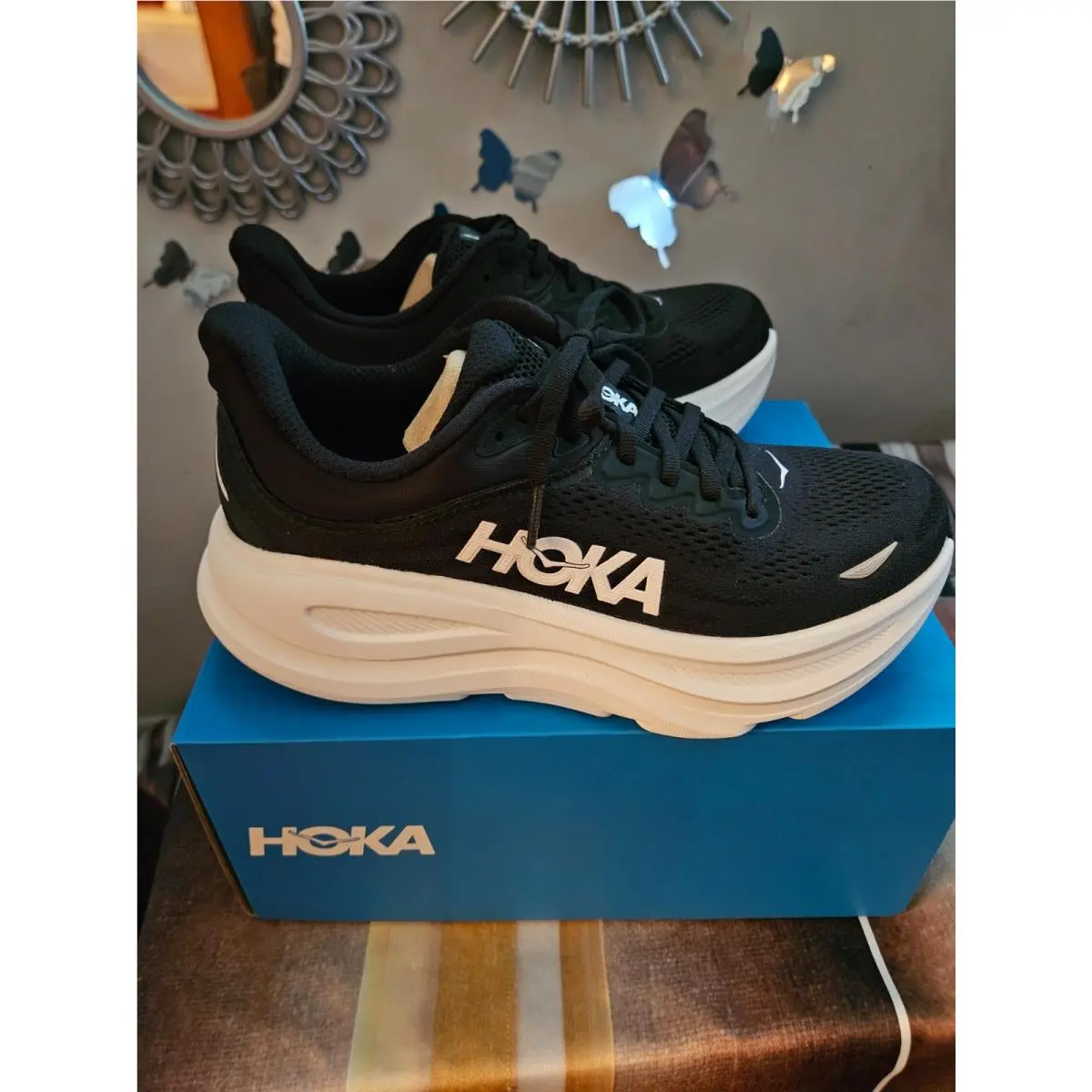 Hoka shoes - Hoka One One HOKA Bondi 9 - 1162012-BRGL - Black 1