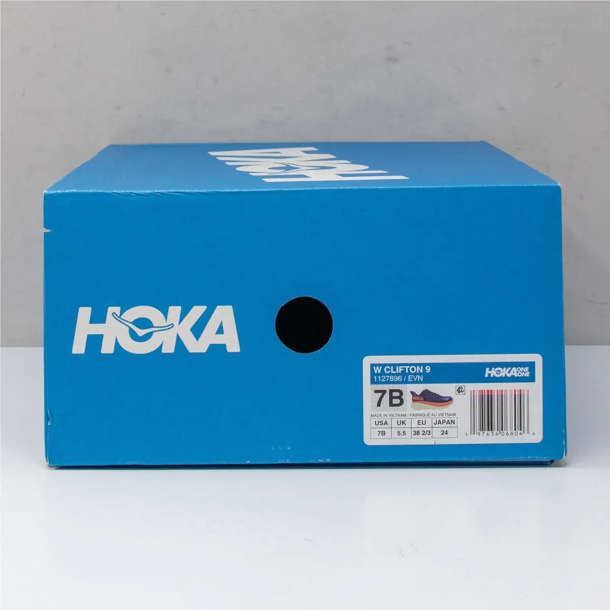 Hoka shoes - HOKA ONE Clifton 9 - ONE Clifton - 1127896-EVN - Blue, Manufacturer: 1127896-EVN (UPC: 197634068046) 5