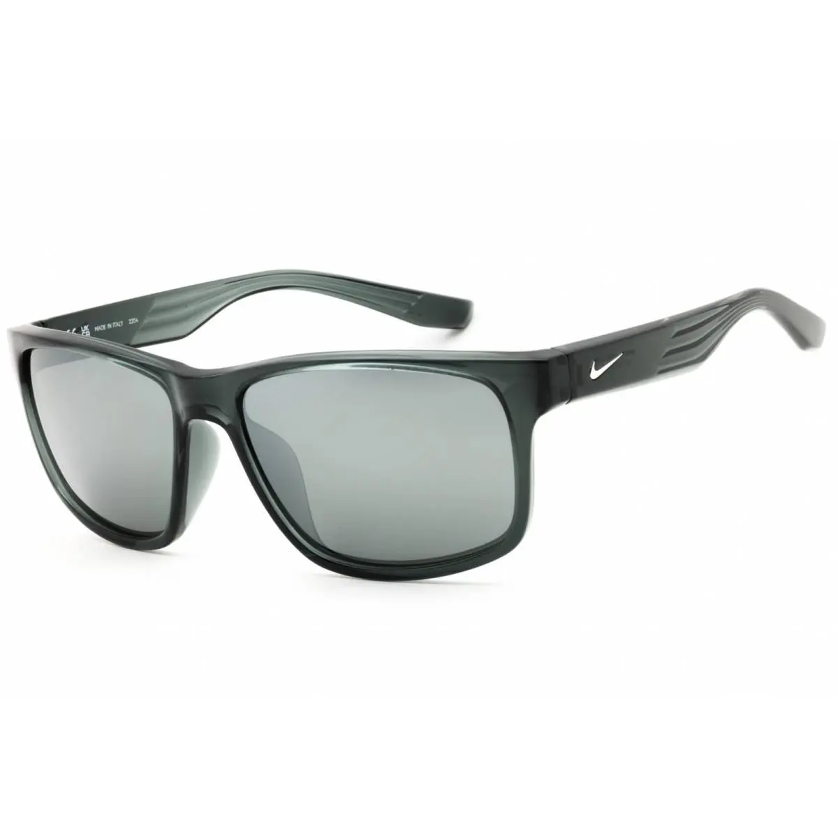 Nike Unisex Sunglasses Mercury Grey/silver Full Rim Frame Cruiser MI EV0834 011