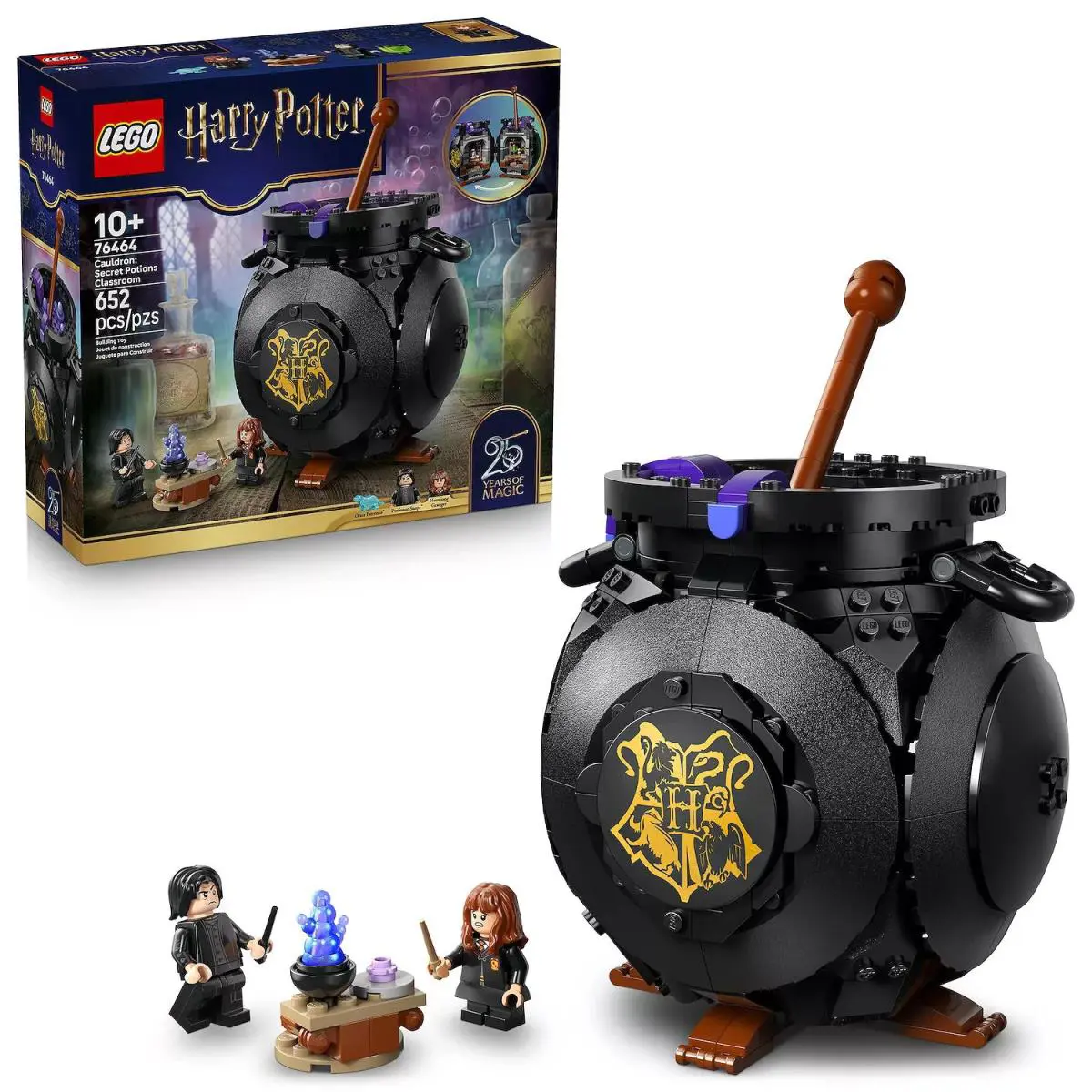 Harry Potter Legos 76464 652 Pc. 25 Yrs OF Magic -brewing Pot- A3