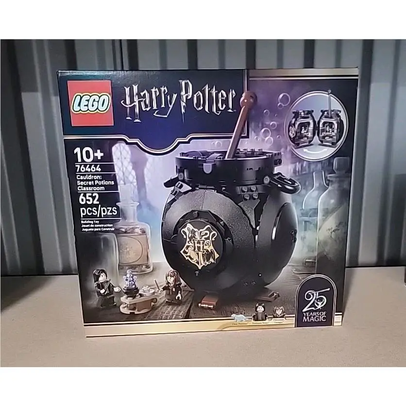 Lego Harry Potter Cauldron: Secret Potions Classroom Building Toy 76464 652 Pcs