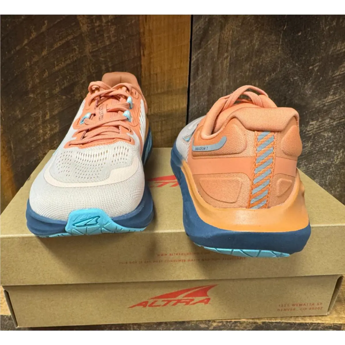 Altra shoes - Navy/Coral 8