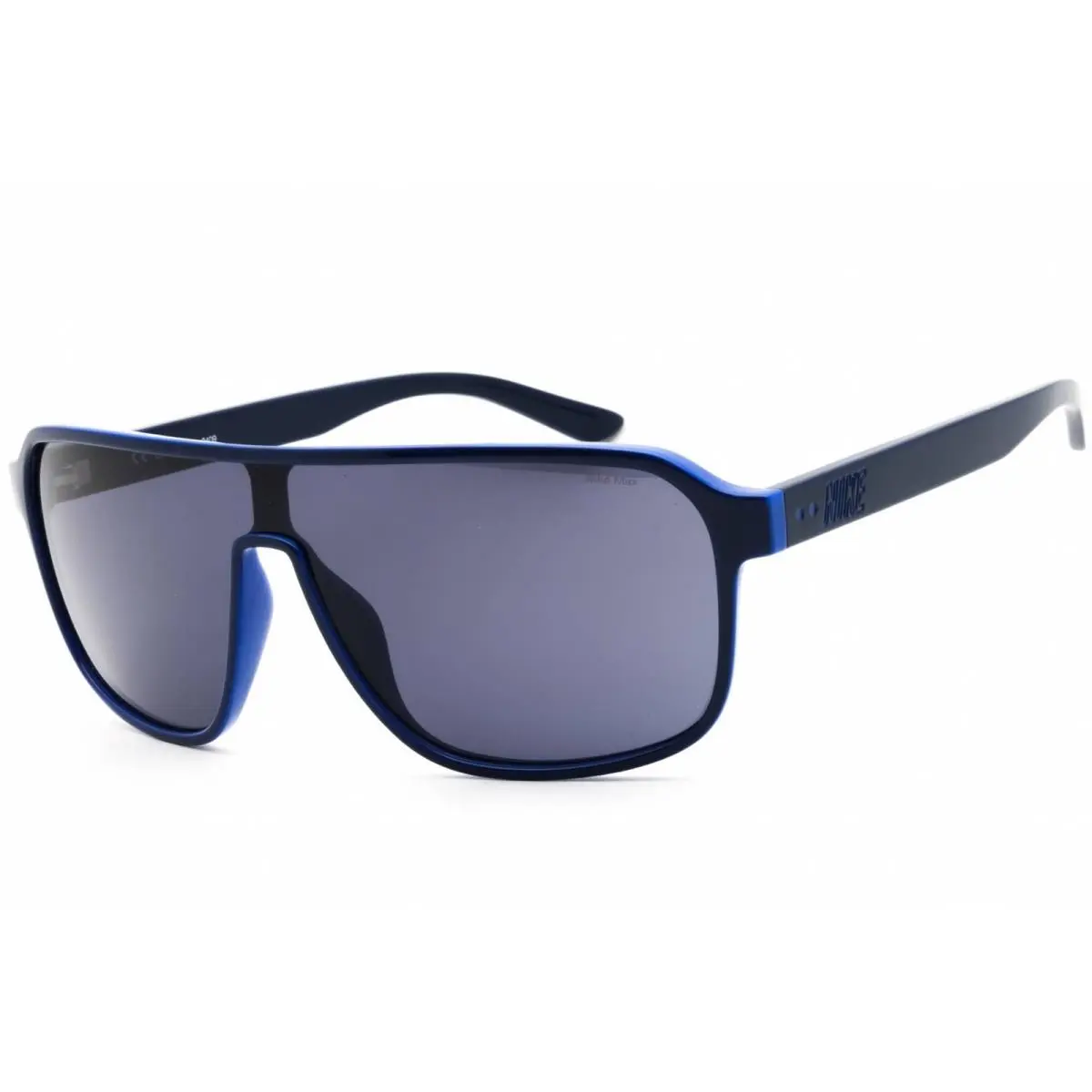 Nike Unisex Sunglasses Blue Void Shield Full Rim Frame Vintage Flyer IB3680X 492 - Frame: Blue Void, Lens: Blue