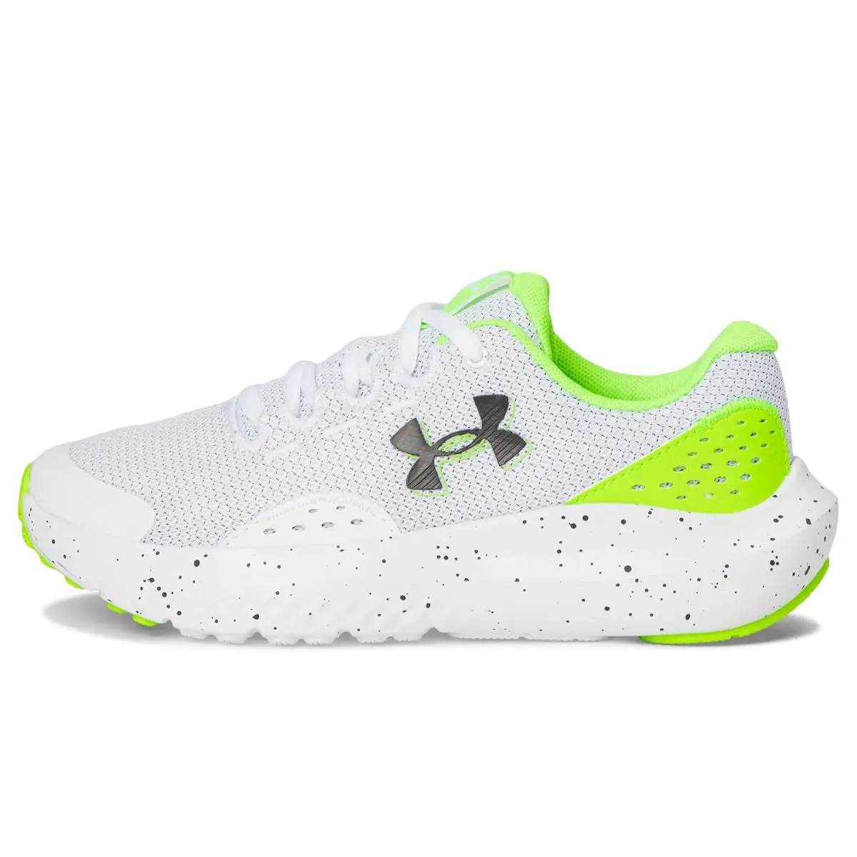 Under Armour shoes - White/Hyper Green/Black 30
