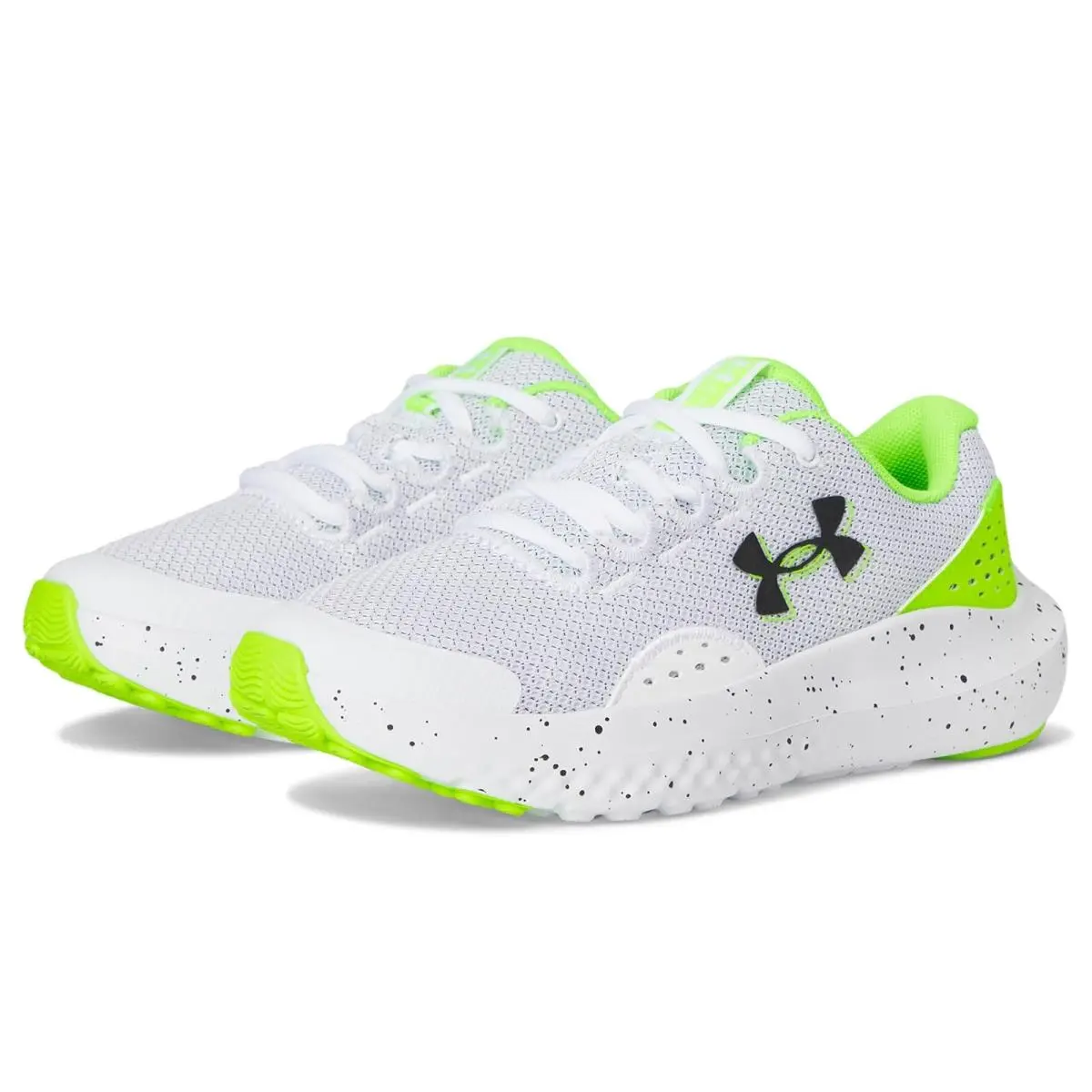 Under Armour shoes - White/Hyper Green/Black 6