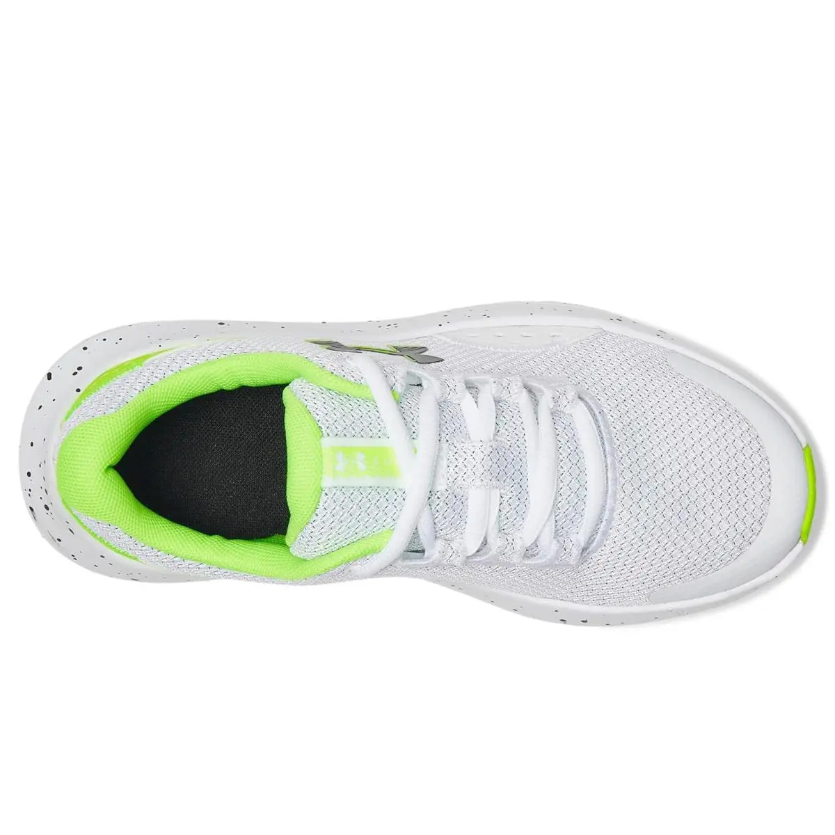 Under Armour shoes - White/Hyper Green/Black 7