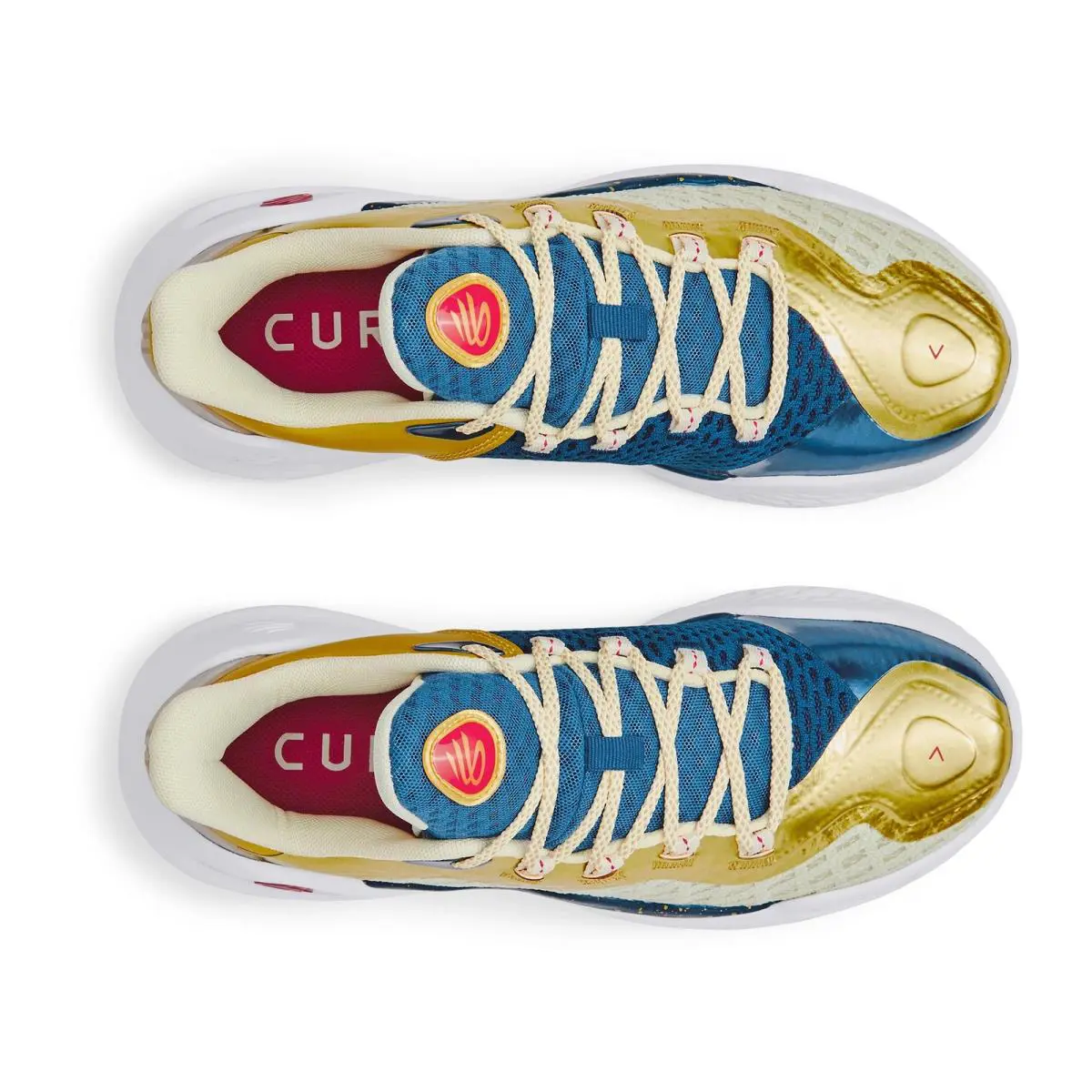 Under Armour shoes - Lemon Ice/Metallic Gold/Red 0