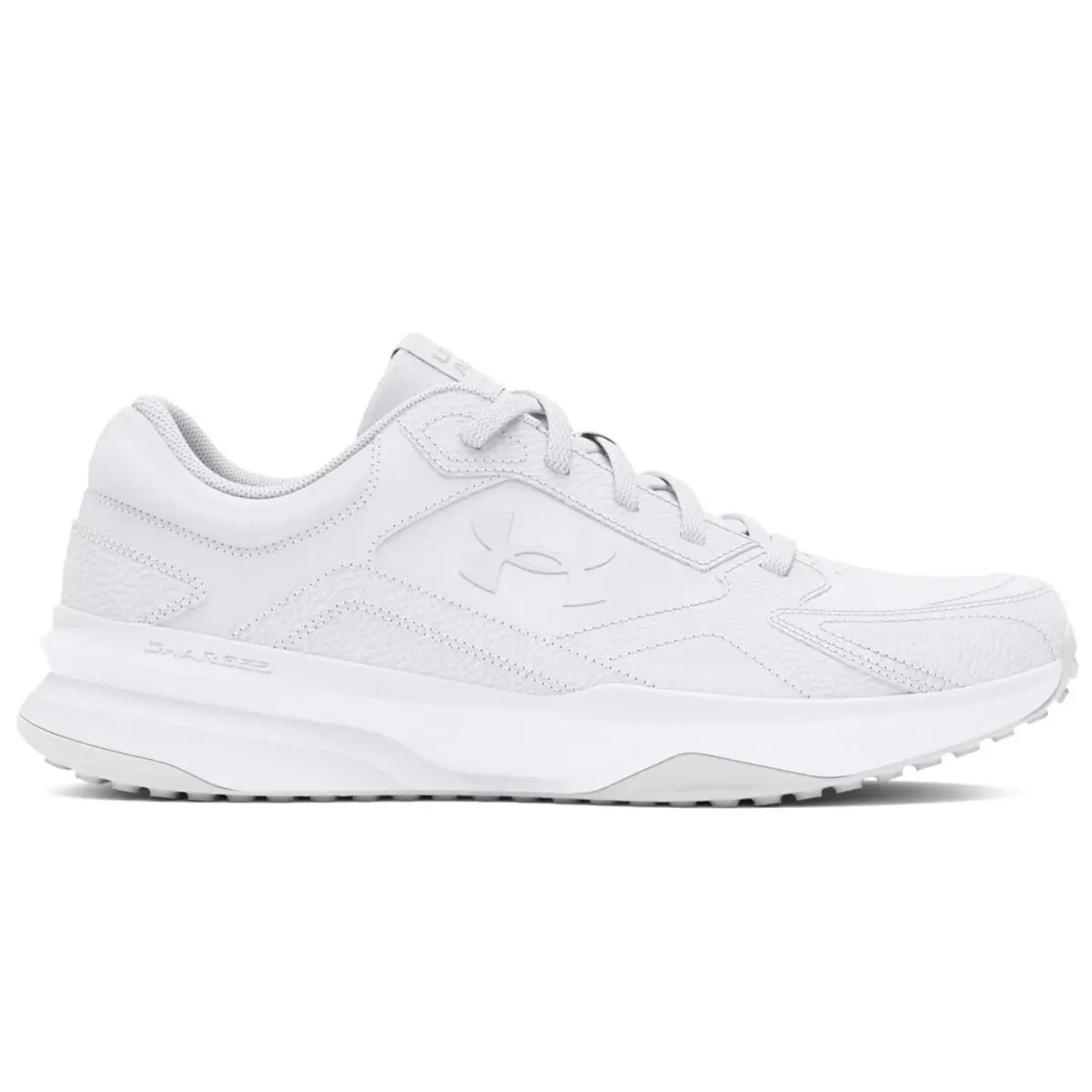 Under Armour Edge Lthr Men`s Training Shoes Size 7 8 - White