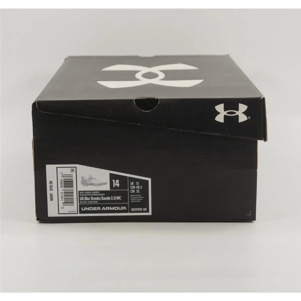 Under Armour shoes - Under Armour Blur Smoke MC - 3027978-101 - White 7