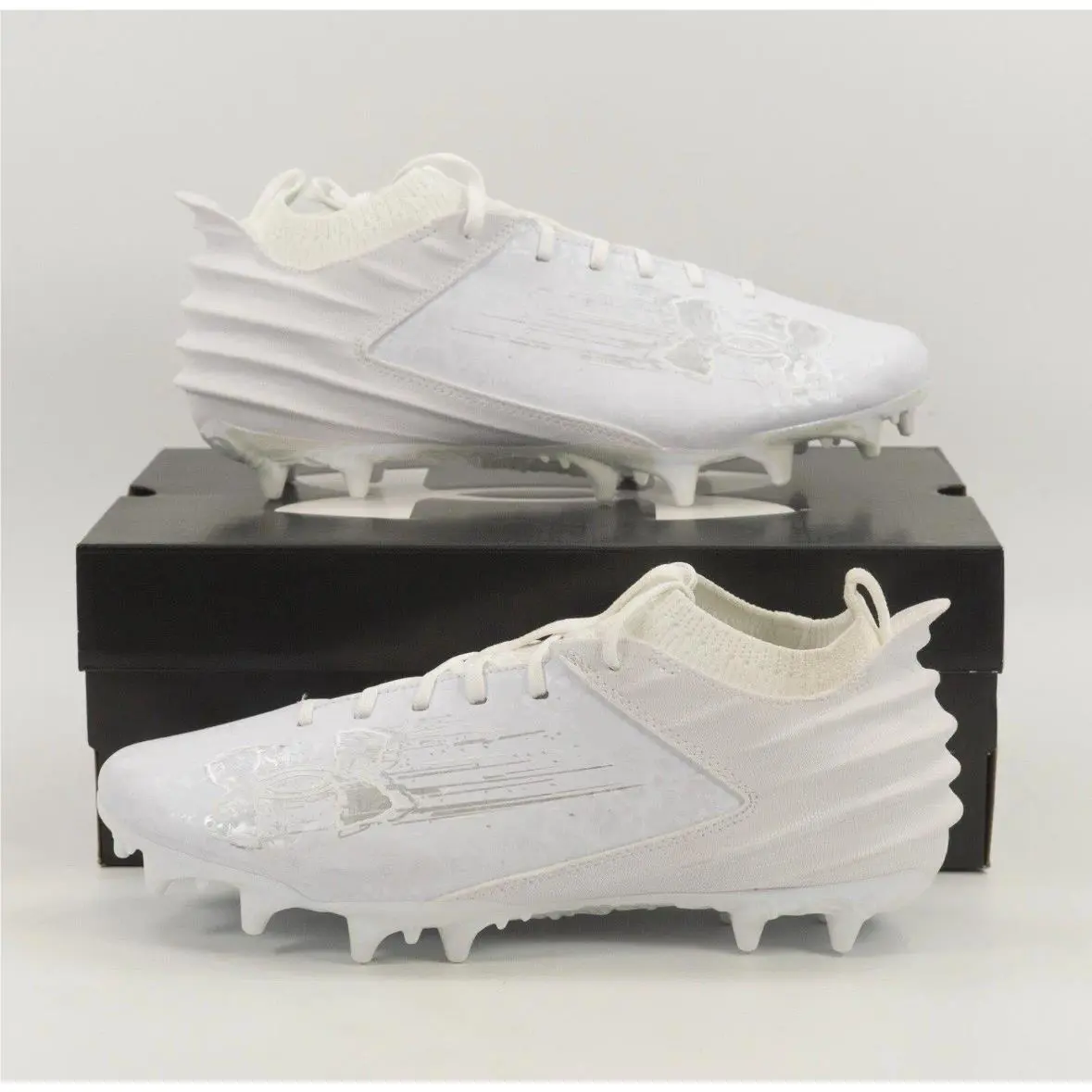 Under Armour shoes - Under Armour Blur Smoke MC - 3027978-101 - White 9