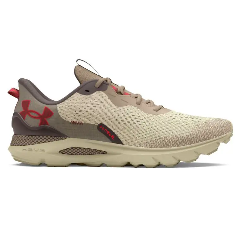 Under Armour U Sonic Trail Running Training Comfort Sneaker Men`s 3027764-200 - Brown/Brown