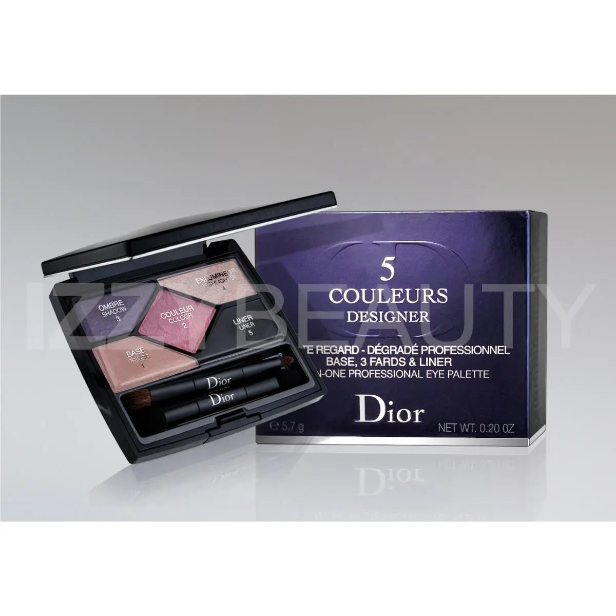 5 Couleurs Designer All in One Professional Palette - Pick Your Color 808 Purple Design by Dior