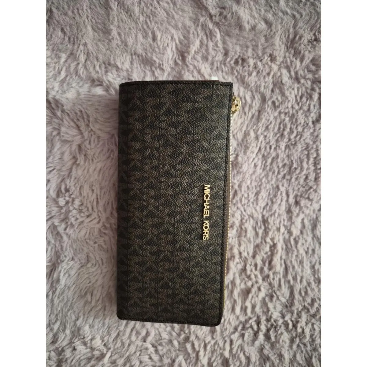 Michael Kors Jet Set Travel Continental Wallet - Dark Brown