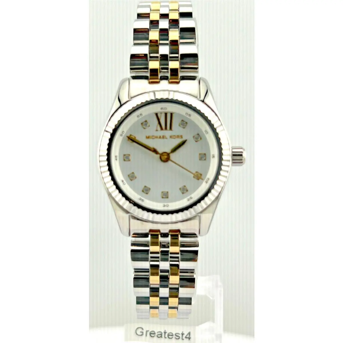 Michael Kors Lexington MK4740 Stainless Steel Chronograph Quartz 26MM Ladies