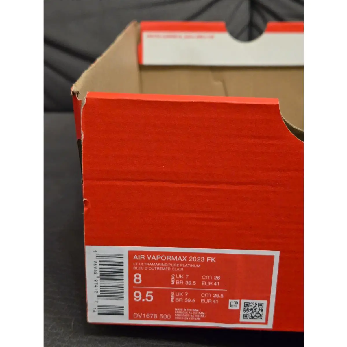 Nike shoes - Nike Air VaporMax 2023 Flyknit - DV1678-500 - Blue 4
